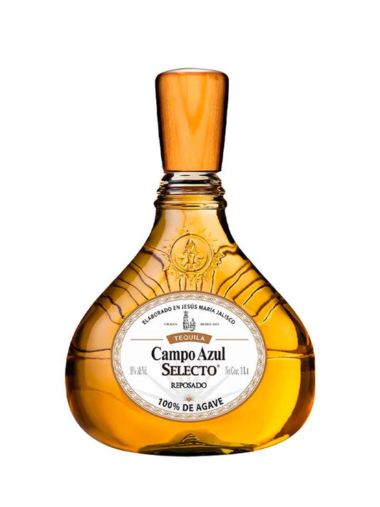 Tequila Reposado Campo Azul Selecto 1000ml