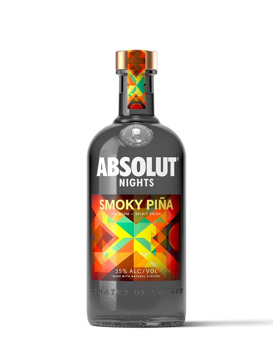 Vodka Absolut Smoky Piña 700ml