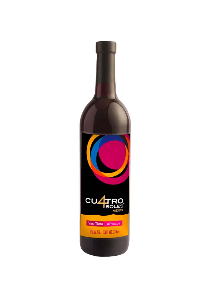 Tinto Cuatro Soles Afrutado 750ml