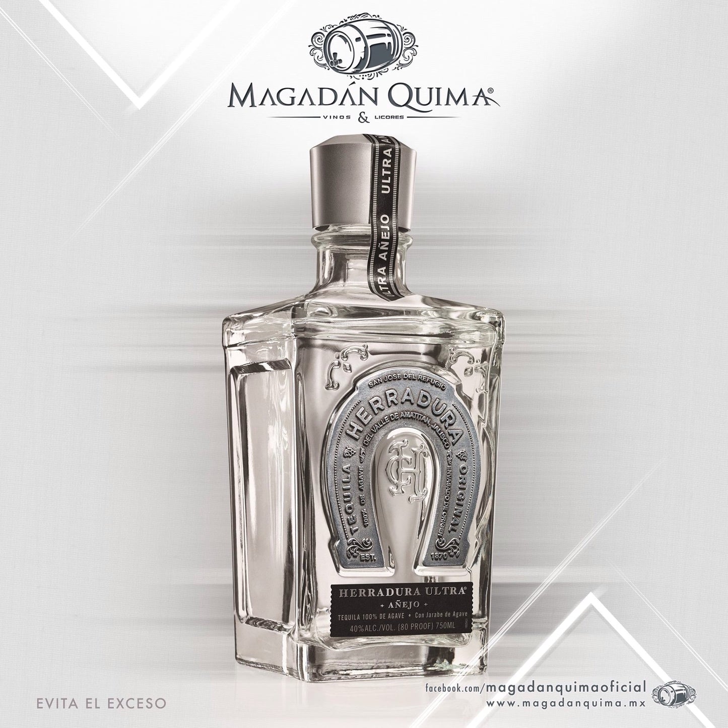 Tequila Herradura Ultra Añejo Blanco 750ml