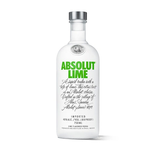 Vodka Absolut Lime 750ml