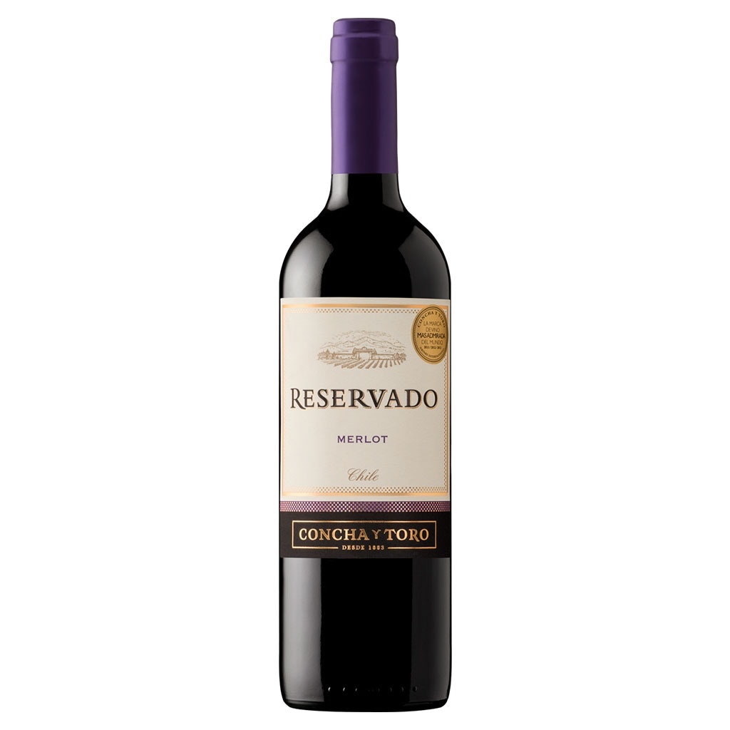 Tinto Concha y Toro Merlot Reservado 750ml