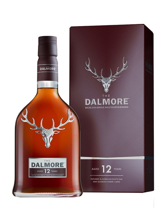 Whisky The Dalmore Single Malt 12 Años 700ml