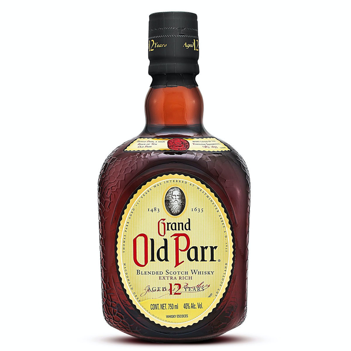 Whisky Old Parr 12 Años 750ml