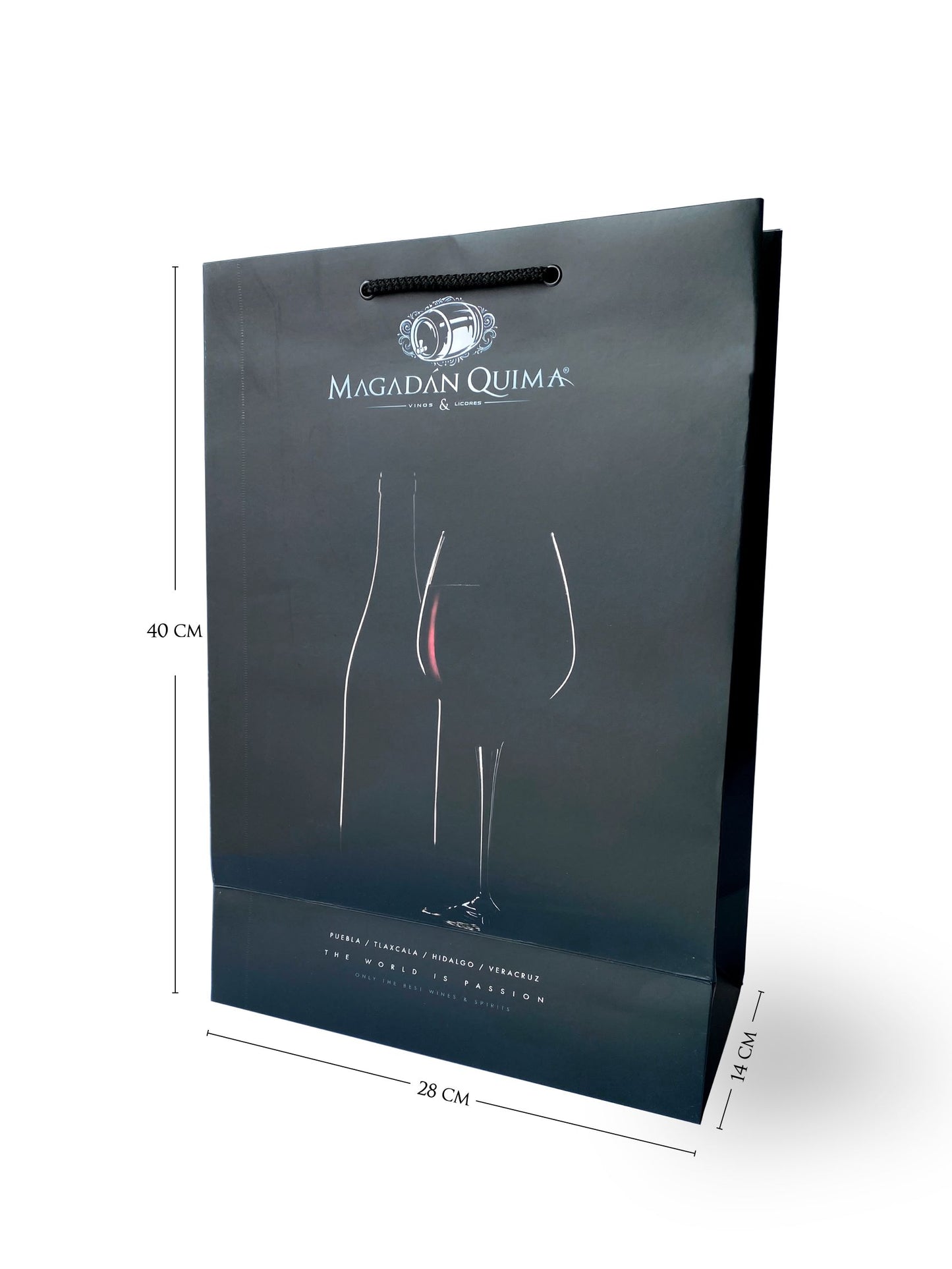 Bolsa de regalo 2 botellas