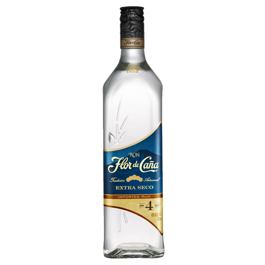 Ron Flor de Caña 4 Años Blanco 750ml