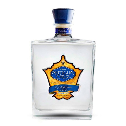 Tequila Antigua Cruz Añejo Cristalino 750ml