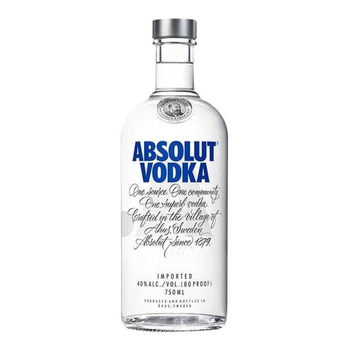 Vodka Absolut Azul 750ml
