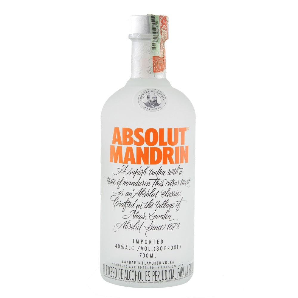 Vodka Absolut Mandarina 750ml