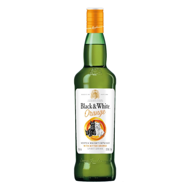 Whisky Black & White Orange 700ml