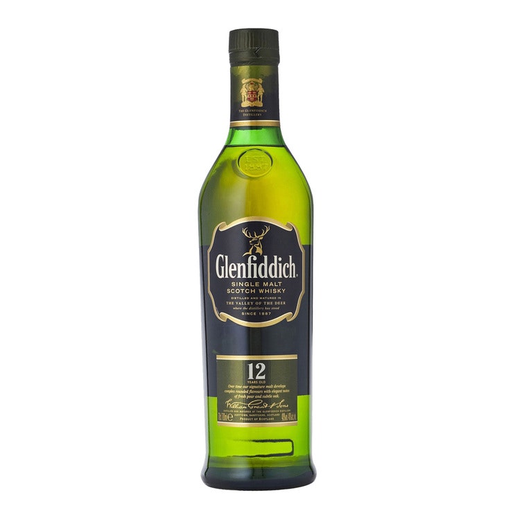 Whisky Glenfiddich 12 Años 750ml