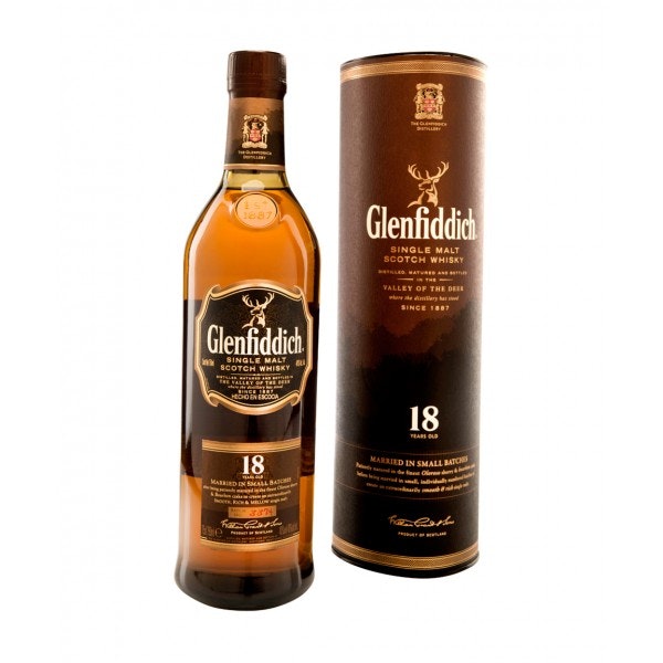 Whisky Glenfiddich 18 Años 750ml
