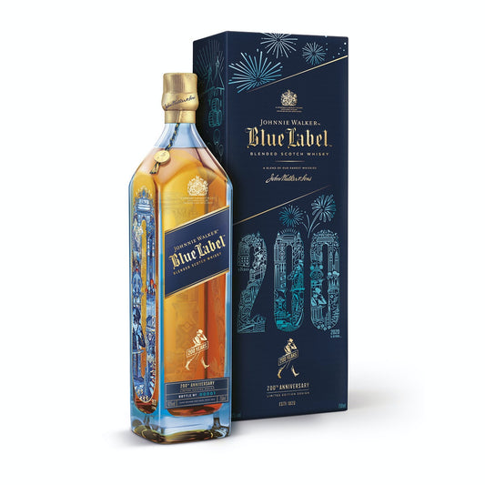 Whisky Johnnie Walker Azul Edición 200 Años 750ml