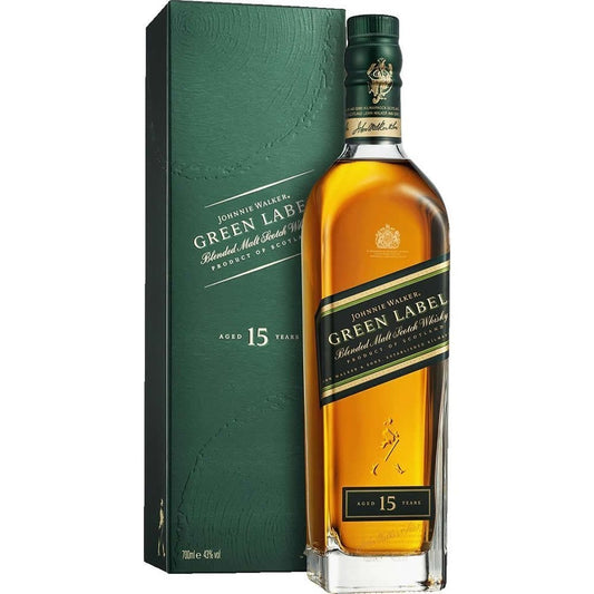 Whisky Johnnie Walker Green Label 15 Años 700ml